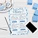 DISTINCTIVS What's On Your Phone - Blue Boy Baby Shower Game - 20 Cards