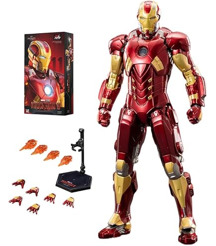 Amazon.com: testbrands ZD Toys 1/10 Scale 7 inch Iron Hero MK22