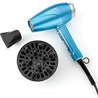 BaBylissPRO Nano Titanium Ionic Compact Full Power Hairdryer with Dual Voltage and Folding Handle