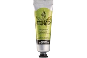 The Body Shop Hemp Hand Protector – Protecting & Hydrating Care for Ultra Dry Hands – 1 oz