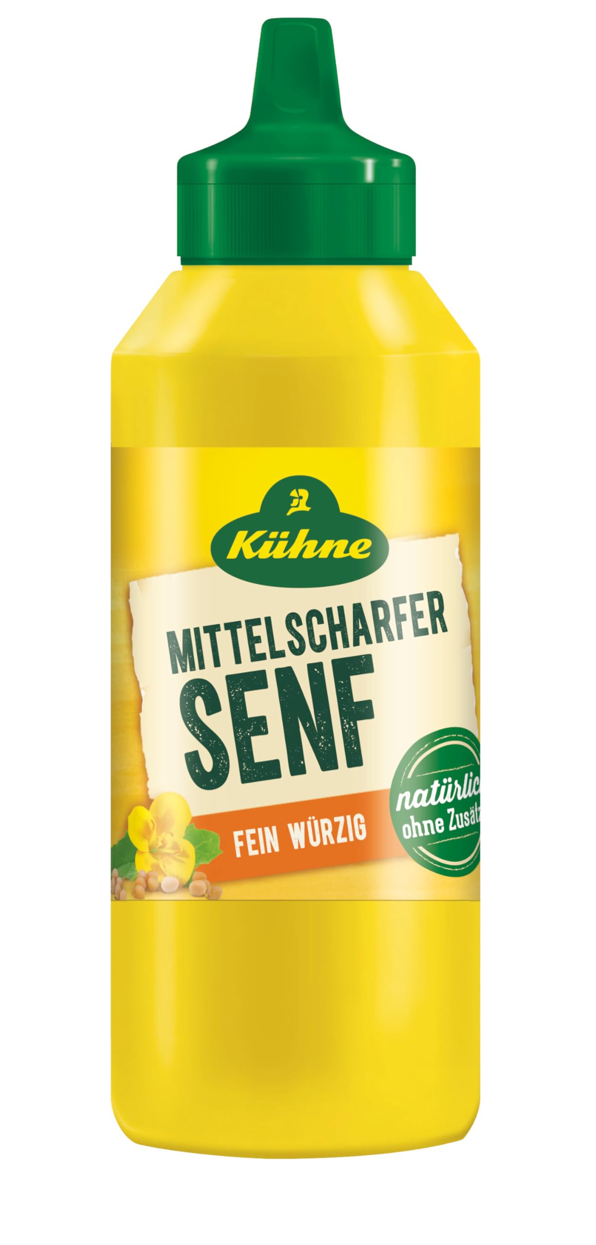Kühne Senf mittelscharf, 250ml