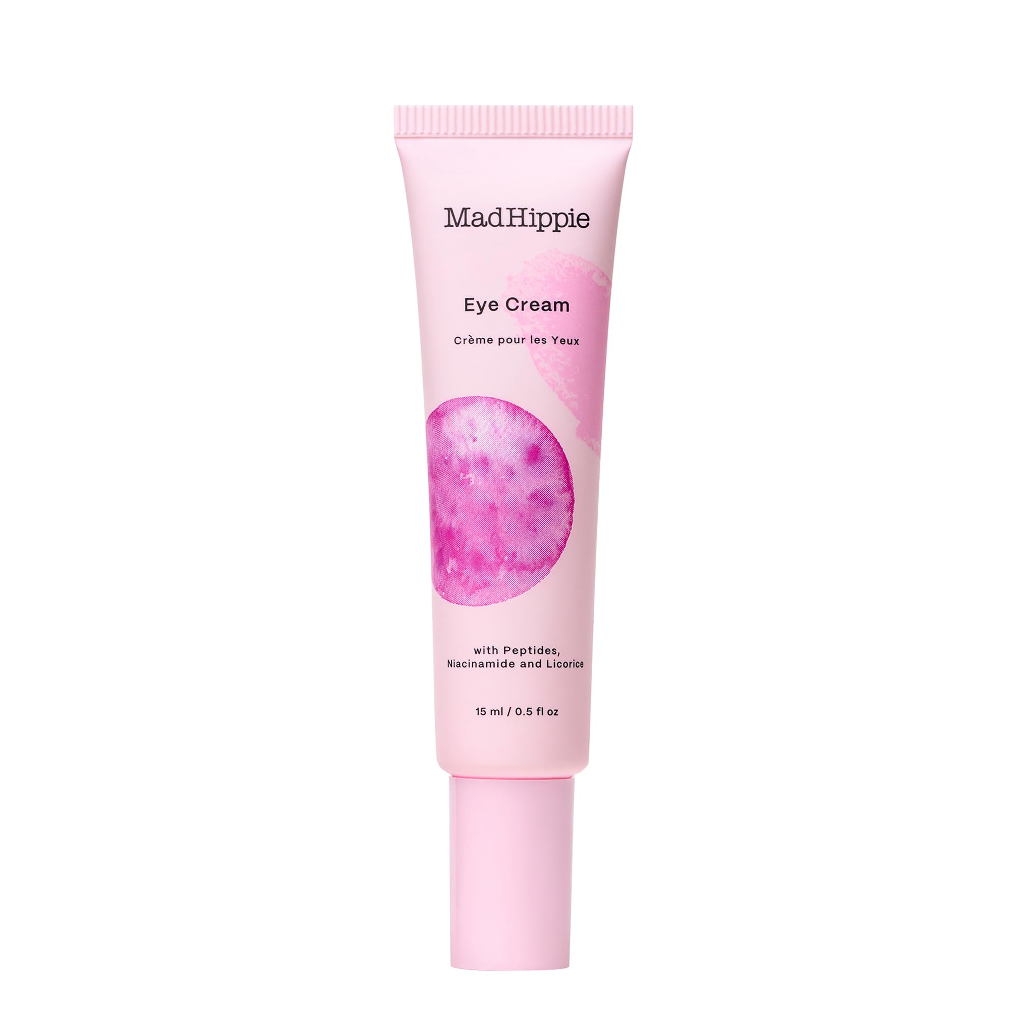 Mad Hippie Eye Cream - Anti-Aging Under Eye Cream for Dark Circles, Wrinkles & Puffiness (15ml) with Niacinamide, Caffeine, Peptides, Antioxidants & Skin-Brightening Vitamin C