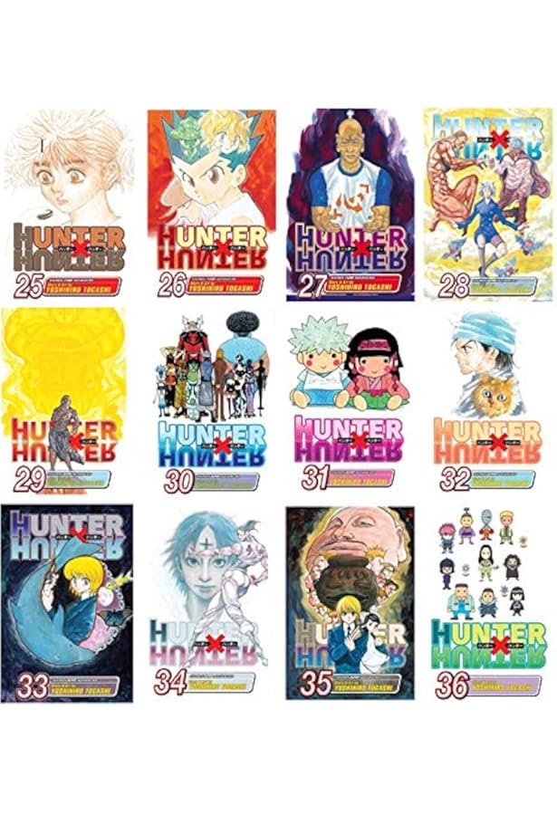 Hunter x Hunter Manga Set, Vol. 13-24: Yoshihiro Togashi: Amazon