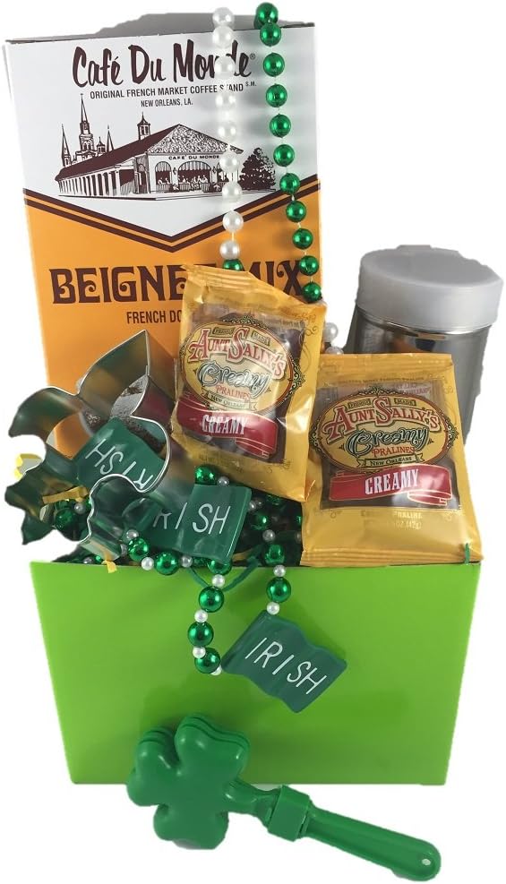 St. Patricks Day Gift Basket (New Orleans Style)