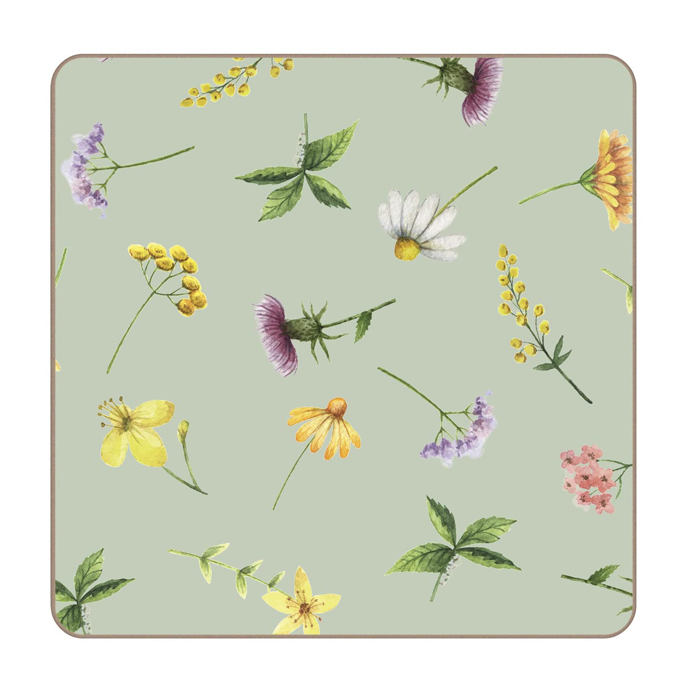 iStyle Botanical Coasters Set 4