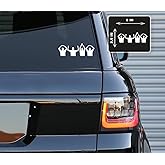 Football Silhouette Vinyl Decal Sticker for Cars, Trucks, Laptops & Windows – Waterproof Die-Cut White Vinyl – 2.5 x 6 Inch