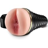 Anal Male Masturbator Realistic Pocket Pussy Vagina Butt Textured with 7.5in Depth Soft and Tighten Anus Fleshy Texture, Penis Training Masturbators Sex Machine Ass Toy for Men