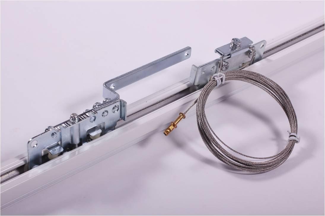 Electric Curtain, Motorized Drapery Track, Remote Control Curtain