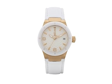 Just Cavalli Damen Analog-Digital Quarz Uhr mit Leder Armband JC1L017L0015