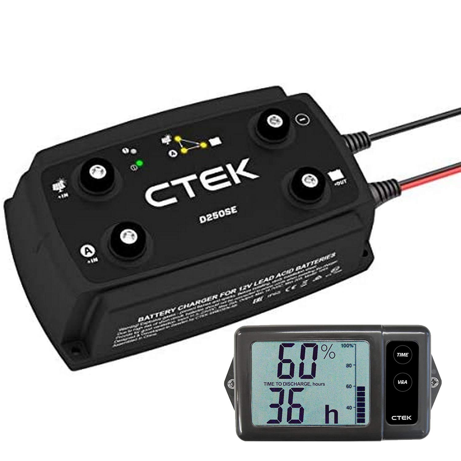 CTEK 40-256 On-board Charger and Display