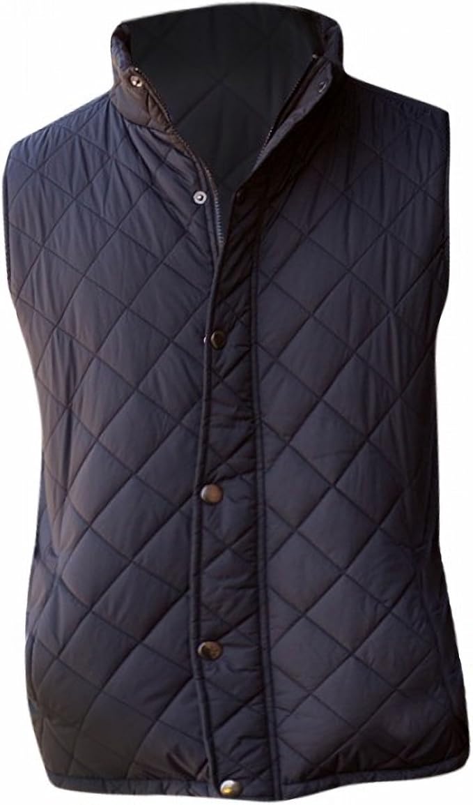 Front Row Mens Diamond Quilt Gilet/Bodywarmer Amazon.ca Clothing