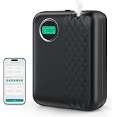 RoyAroma Waterless Essential Oil Diffuser, Bluetooth App Control | 400mL cold air diffuser with 3000 Sq Ft coverage, adjustable mist settings, ideal for home, office, bedrooms and large spaces