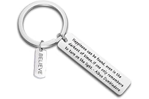 LQRI QIIER Encouragement Gift Happiness Can Be Found In The Darkest Of Times Bangle Bracelet Gift For Best Friend Sister