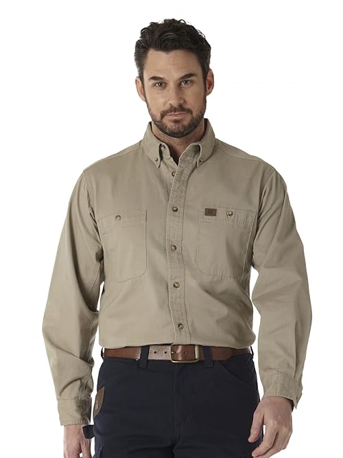 WranglermensLogger Twill Long Sleeve Workshirt