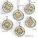 Sweet Romance Zodiac Sign Astrology Horoscope Pendant Necklace Birthday Gift - All 12 Sun Signs Available