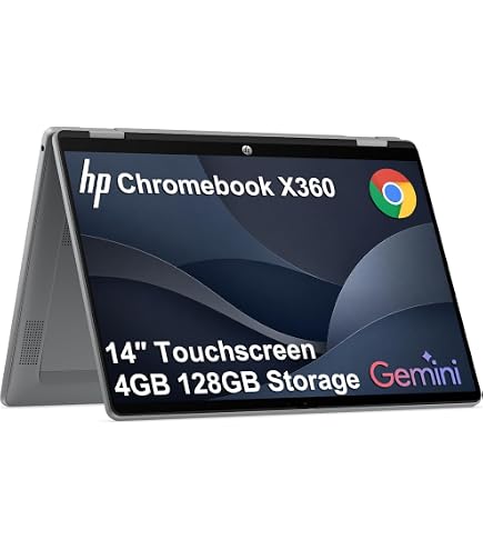 Amazon.com: HP Chromebook X360 14-Inch HD Touchscreen Laptop