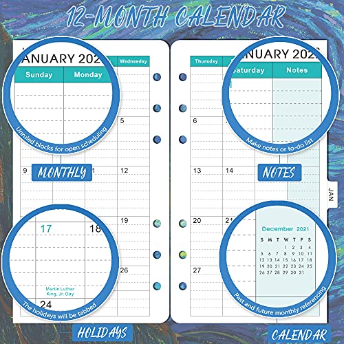 20212022 Planner Refill 20212022 Weekly & Monthly Planner Refill