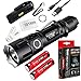 SKYBEN Klarus XT11GT 2000 Lumens CREE XPH35 HD E4 LED 18650 Tactical USB Rechargeable Flashlight with 2X 3100mah Battery,USB Charging Cable,Holster,O-Ring USB Light (XT11GT(2 Battery Pack)