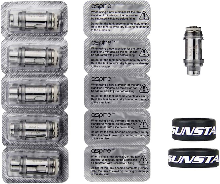 Aspire Nautilus X Coils 1.8 ohm Replacement Atomizer for Aspire Nautilus X Nautilus XS Tank Aspire X30 Rover Rover 2 Kit, Pack of 5 - Image 3