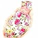 Newborn receiving blanket headband set flower print baby swaddle receiving blankets galabloomer