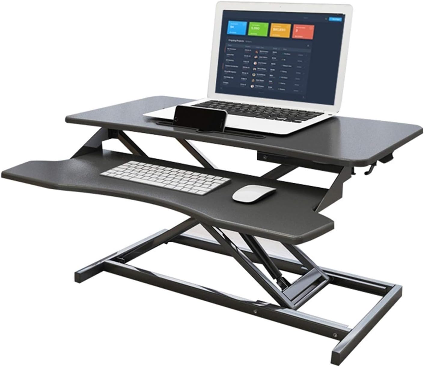 Computer support Standing Type Lifting Computer Table Height Adjustable