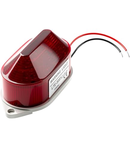 Amazon.com: YXQ Industrial Signal Light DC 24V LED Red Green
