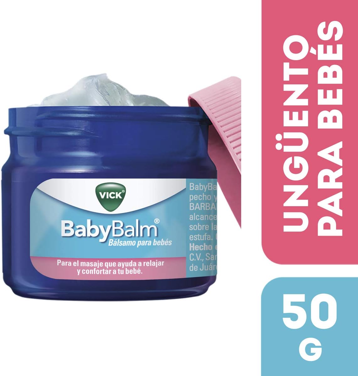 Vick Baby Balm De 50 G Vick Vaporub Unguento 50 G Amazon Com Mx Salud Y Cuidado Personal