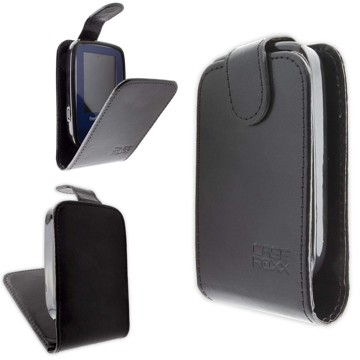 caseroxx Flip Cover for Freestyle Libre 1/2 / 3/14 Day, Case (Flip Cover in black)