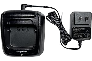 Anytone Original Battery Charger for AT-D878UV, AT-D878 Plus, AT-D868, Battery Desktop Charger AC Adapter VMUKSAN