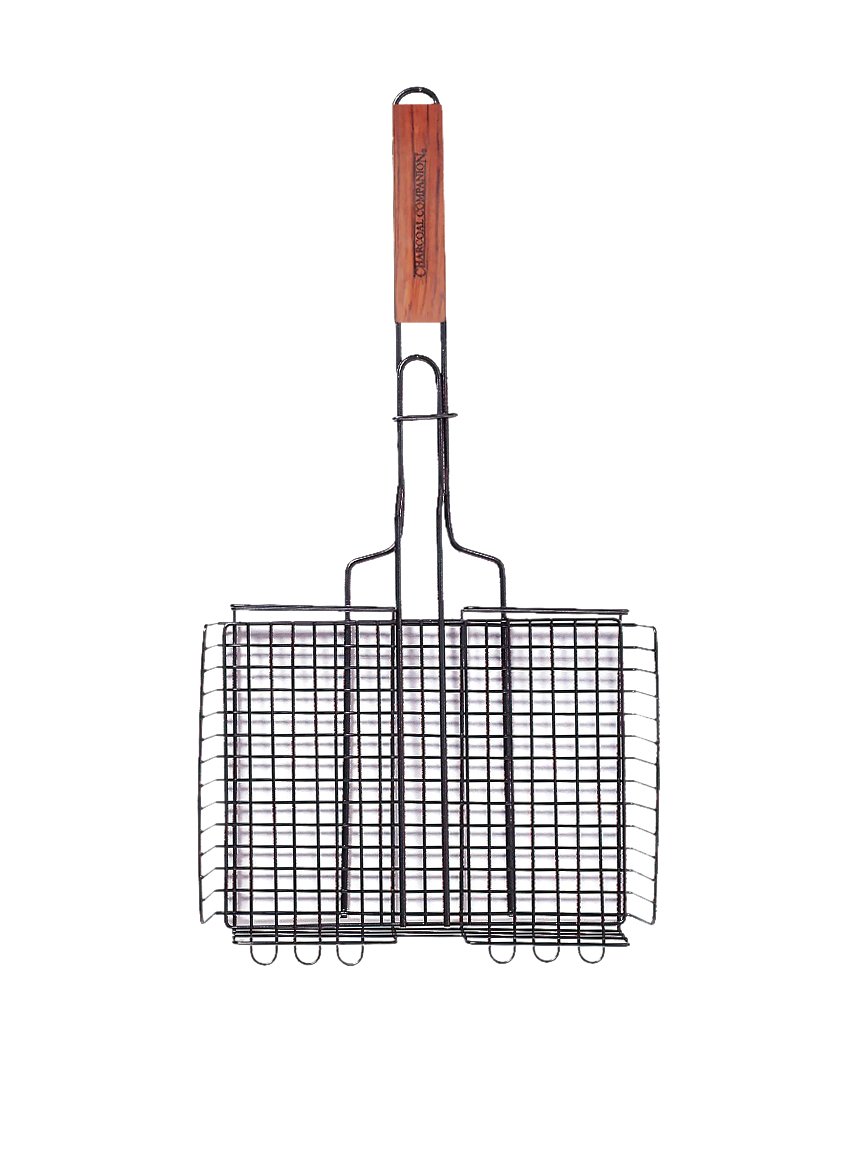 Charcoal Companion Non-Stick Rectangle Grilling Basket