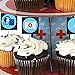 Doctor Cupcake Stand & Pick Kit, Nurse Party Supplies, Doctor Decorations, Birthdays, Ambulance, Medical Theme, Graduations, Cake Decorations, 3 Tier Cardboard