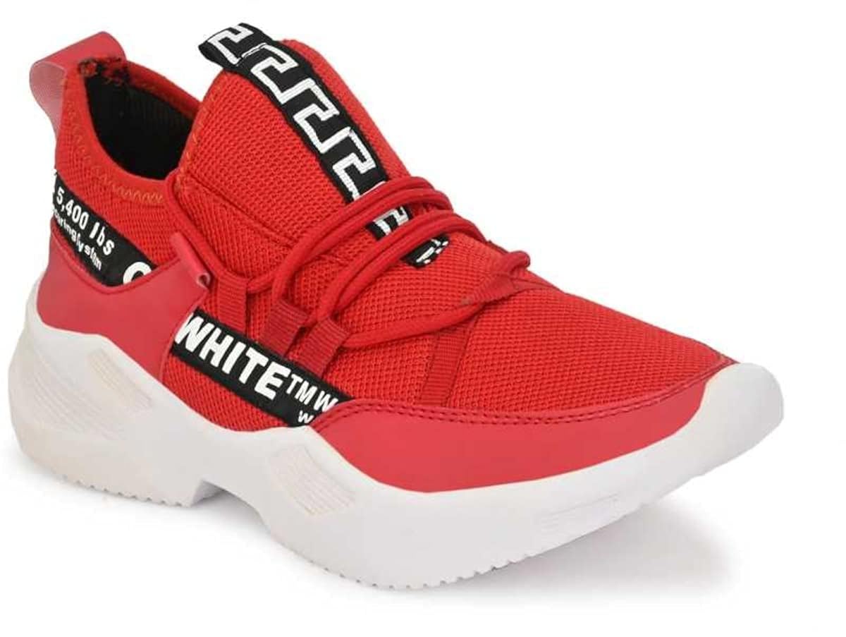 Buy Preference Red Running Shoes for Men's at Amazon.in