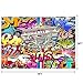7x5ft 90th Graffiti Photography Backdrop Vinyl Hip Hop Photo Studio Background Photographic Party Decorations