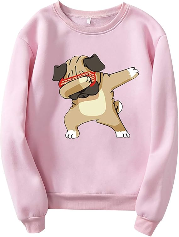 Amazon Co Jp レディース トップス 秋冬 ブランド レース ショート丈 セクシー Jonnia トップス レディース パーカー かわいい 犬柄 韓国系 スウェットパーカー 人気 オシャレ ヒップホップ プルオーバー アウターコートゆったり ラウンドネック フード付き トレーナー