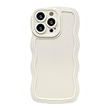 Caseative for iPhone 13 Pro Case,Solid Color Curly