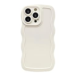 Caseative for iPhone 13 Pro Case,Solid Color Curly