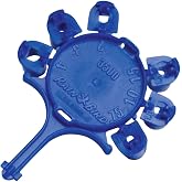 Rain Bird Nozzle Pack 32SA, 32SA Shrub, 3500 Rotors - Replacement Set of 6 Self-Aligning Nozzles with Matched Flow Rates - Black, Plastic
