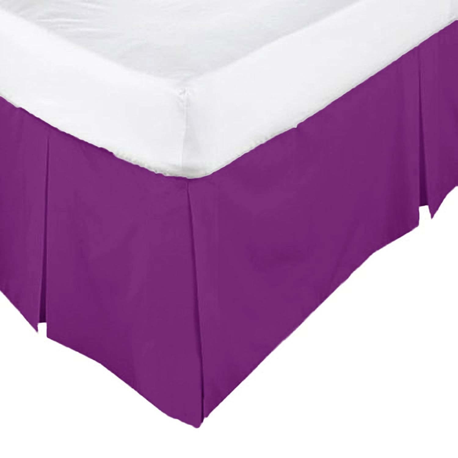 Goldstar® Cream Single Frilled Base Valance Sheet Under Mattress Bed