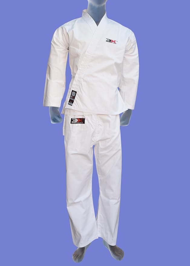 3X Professional Choice White Karate Uniform Suit Gi Student Karate Suit