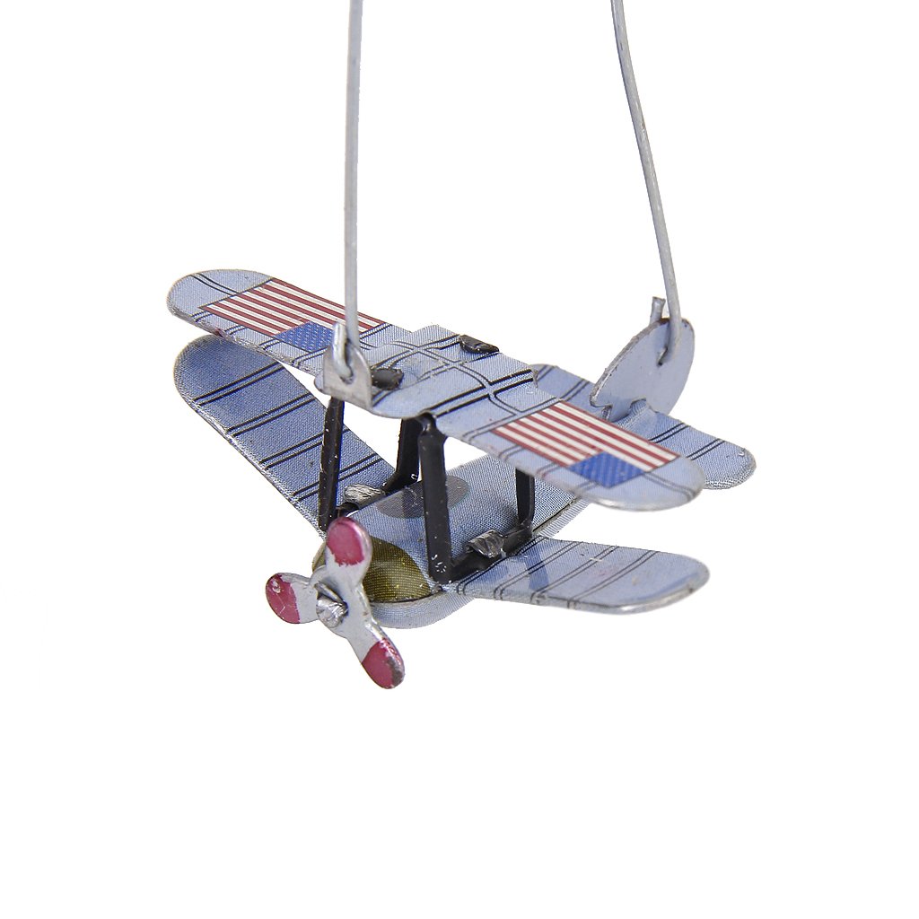 Vintage Windup Rotated Airplane Collectible Tin toy Buy Online in