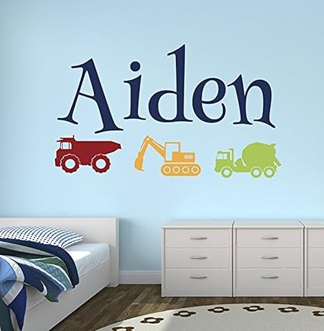 boy name wall letters