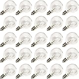 G40 Replacement Light Bulbs, 5W Globe Bulbs fits