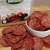 Battistoni Organic Uncured All Beef Pepperoni, 5 oz sliced, Single pack