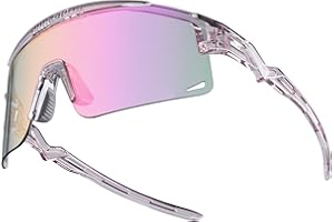 ROCKBROS Photochromic Glasses UV Protection Cycling Glasses Against Wind Bike Glasses and Sand Sports Goggles for Men Women