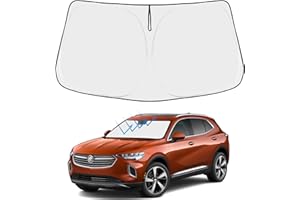 Proadsy 2024 Upgrade Front Windshield Sun Shade Foldable Sunshade Protector Custom Fit 2024 2023 2022 2021 2020 Buick Envision 1SV, Preferred, Essence, Premium, Premium II SUV Accessories
