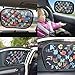 Bespick Car Window Sun Shades for Baby Car Sun Blocker with Cartoon Pattern - Auto Sunshades Protectors - Blocks Harmful UV Rays Sunlight Heat - Protection Your Kids and Pets(2 Pack) (A)