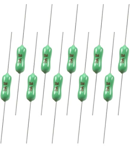 Uxcell 20-Pack Axial Lead Fast Blow Fuse – 250V 3A, 3x62mm For Telecom, Circuit Boards, Electronics