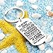 Son Key Chain Men Boy Gifts To My Son - You are Braver Stronger Smarter than you think Stainless Steel