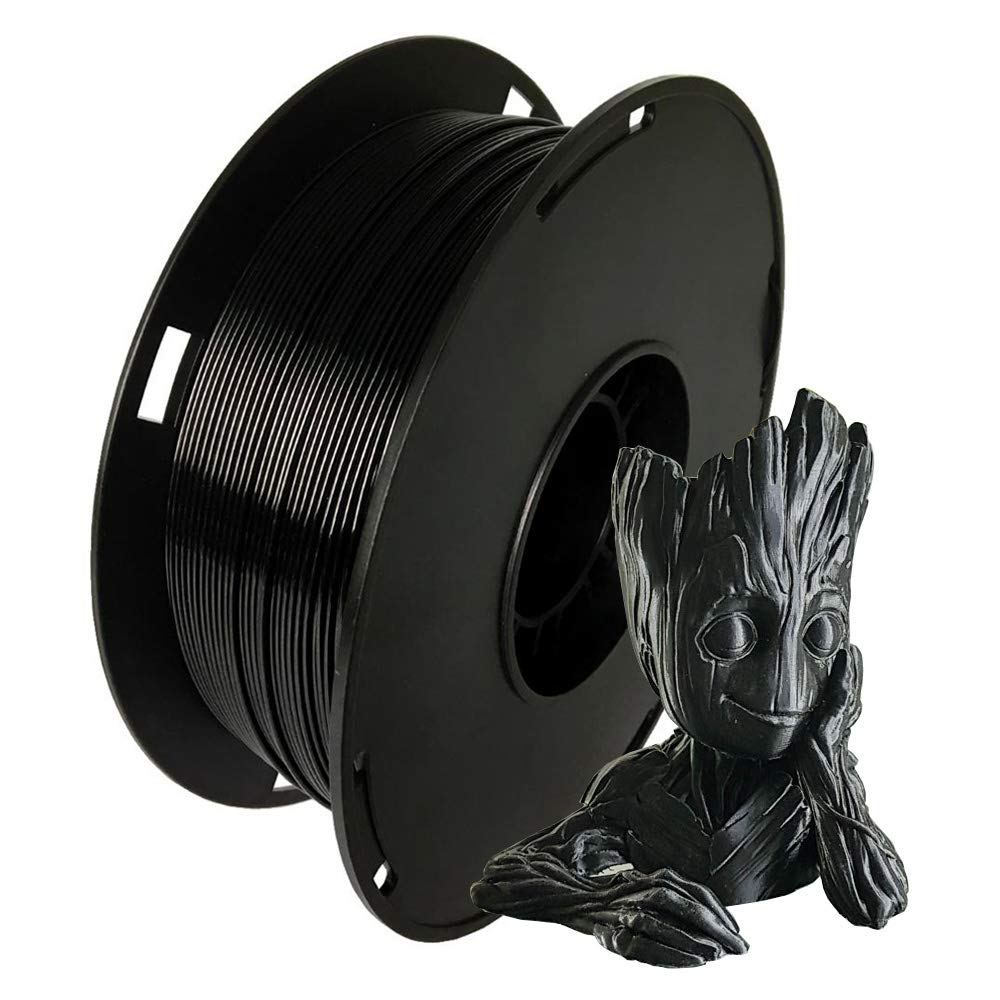 NOVAMAKER 3D ABS-1KG1.75-BlK ABS 3D Printer Filament, Dimensional Accuracy +/- 0.03 mm, 1 kg Spool, 1.75 mm, Black