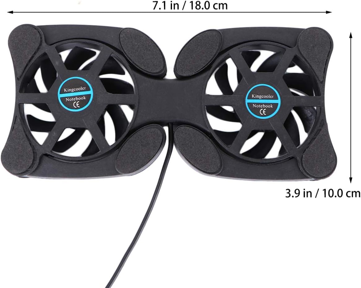 SOLUSTRE Laptop Cooling Pad, Laptop Cooler with Adjustable Stand - Image 3